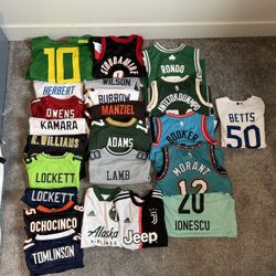 Selling Entire youth jersey collection- 24 jerseys total 