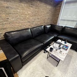 New Leather Couch From Macys 50% Off Sectional