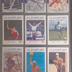 11 U.S. Olympic Cards 1991/1992