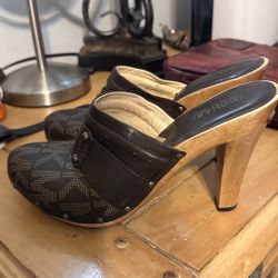 Women’s Wooden MK Shoes 