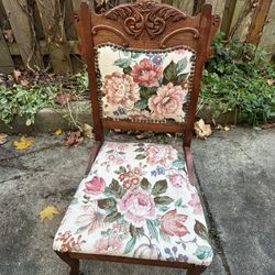 Victorian Eastlake-style armchair