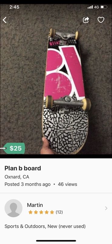 Plan B rare board