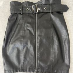 Leather Skirt