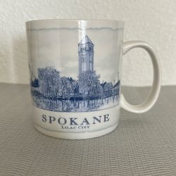 Spokane (Washington state) Starbucks mug, 16 oz.