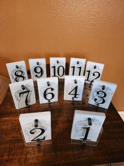 Table Numbers