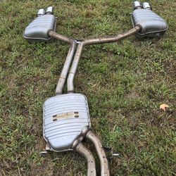2014 Audi S5 stock exhaust 