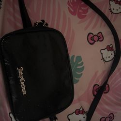 juicy couture purse Black With Gold Zipping 