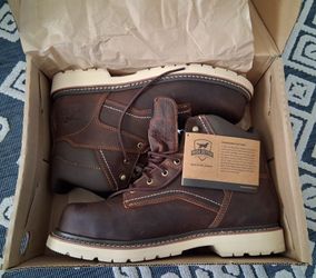 Irish SETTER RED WING Steel Toe Work Boots Size 13 New With Tags