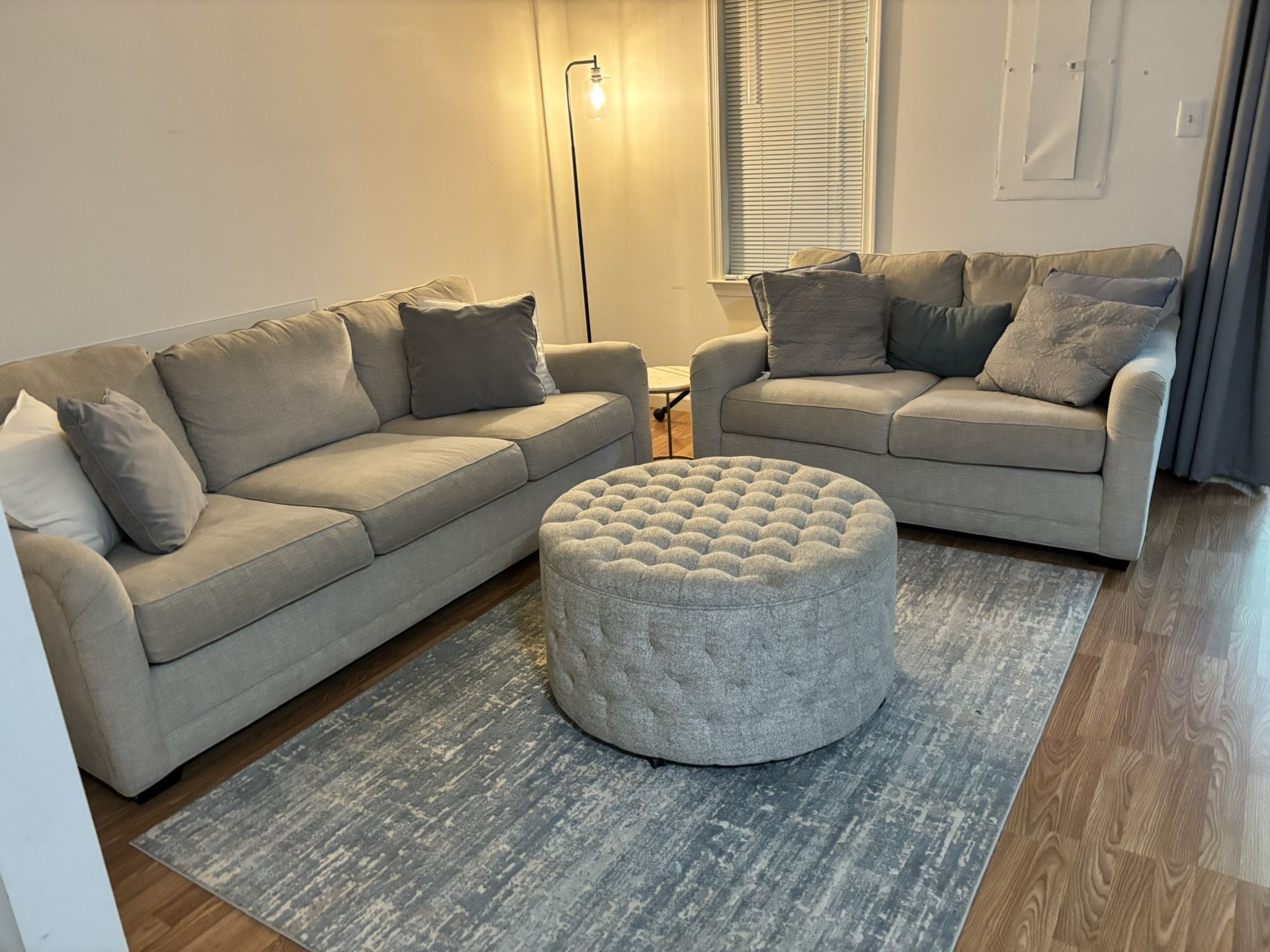 Beige Couch Set