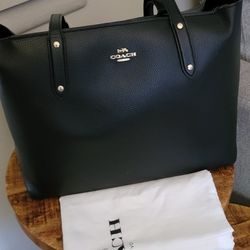 Coach Black Tote