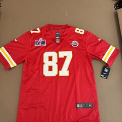 Travis Kelce Super Bowl 58 Kansas City Chiefs Jersey Size- L or XL
