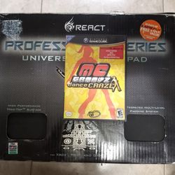 MC Groovz Dance Craze for Nintendo GameCube With High Quality Dance Pad
