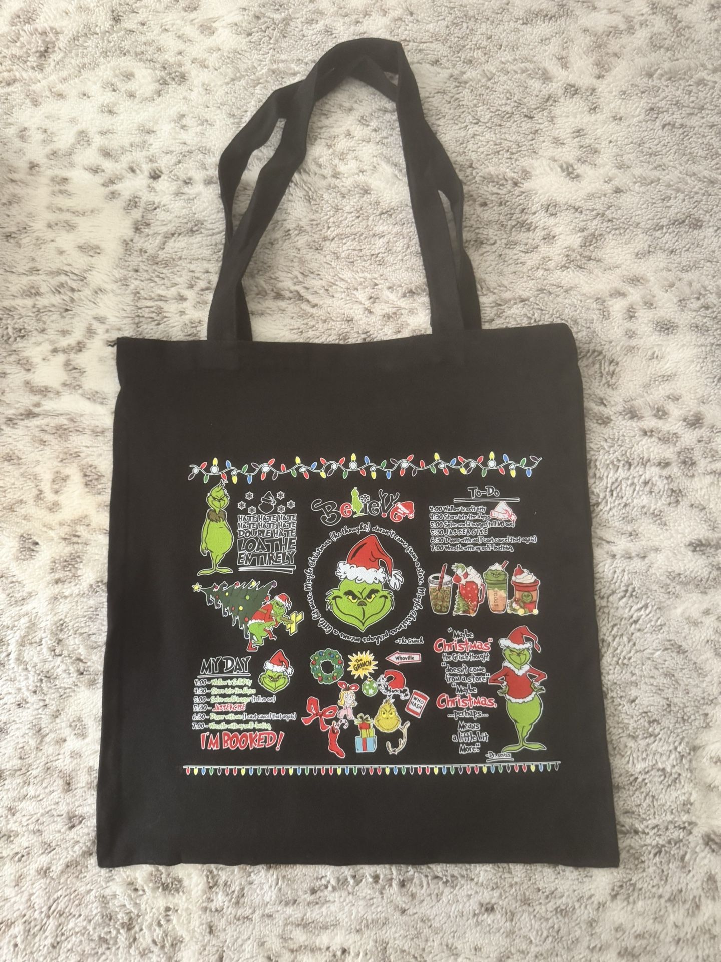 Grinch Tote Bag