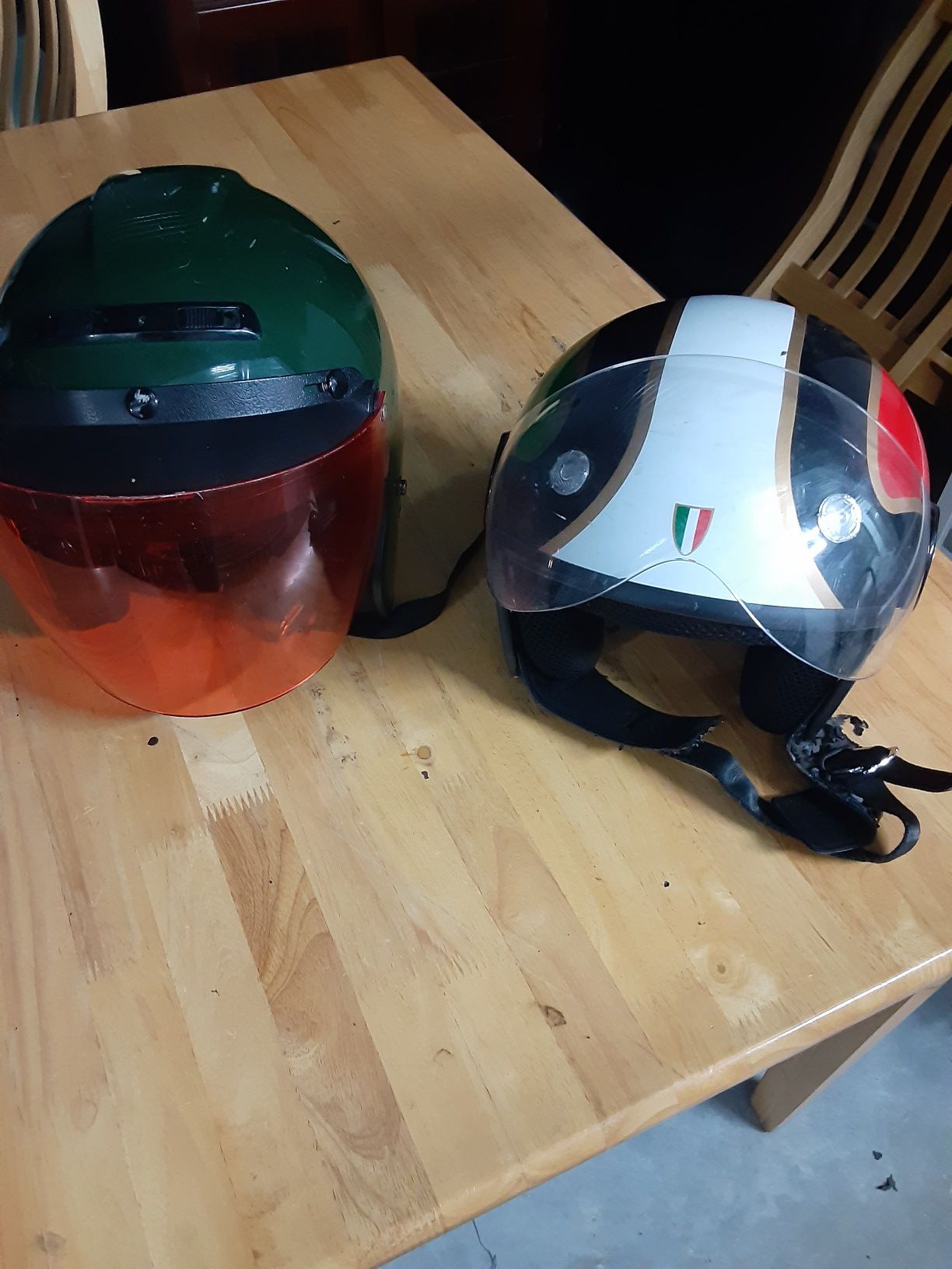 (2) Motercycle Helmets
