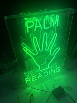 3 feet psychic reading glass lights