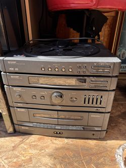 Sharp Cassette Cd Player