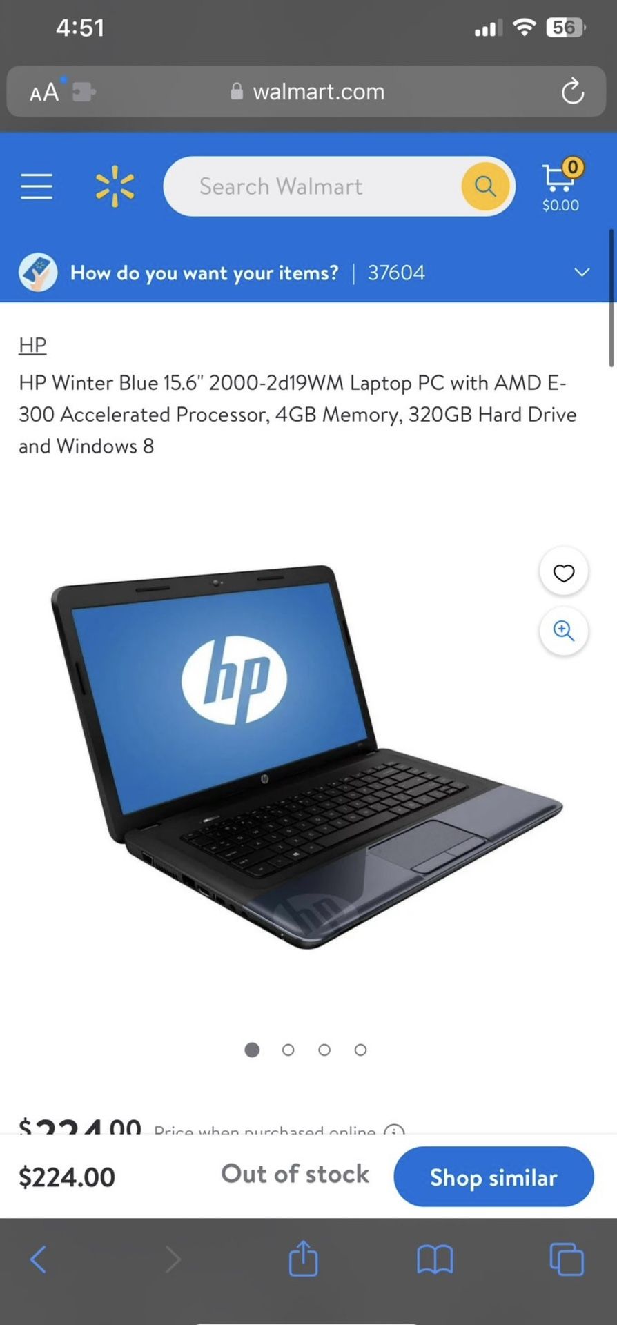 HP windows 8 laptop