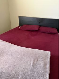 Queen Bed Frame/ mattress with under bed Storage
