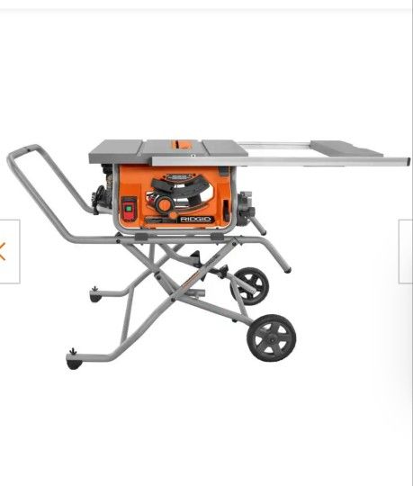 RIDGID 15 Amp 10 in.
Portable Corded Pro
Jobsite Table Saw