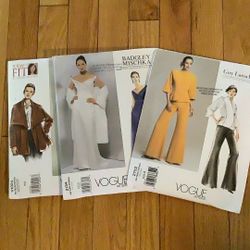 Vogue Designer’s Original Sewing patterns.Lot Of 3