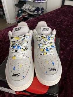 Air Force 1 Low Paint Splatter Size 8