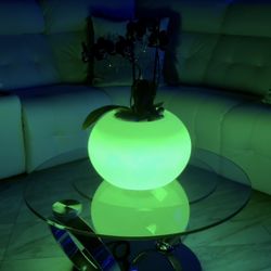 Led Circular Flower Pot (Small)