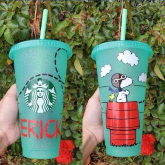 Custom Starbucks Glitter Limited Edition  Tumbler Cup 