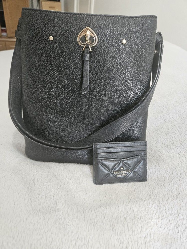 Kate Spade Bucket Bag With Card Holder