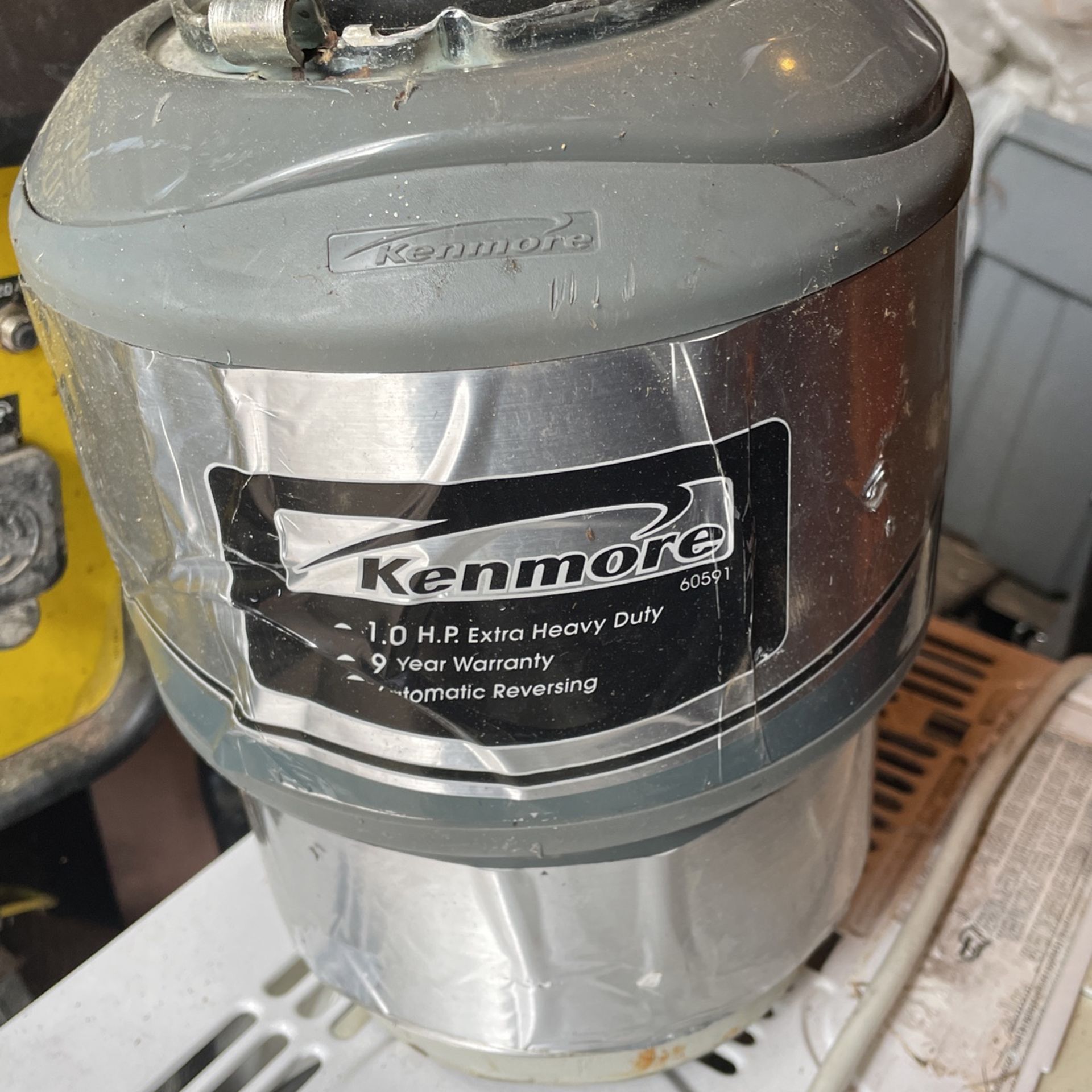 Kenmore Garbage Disposal 1hp