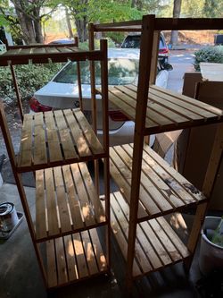 Wooden Shelves 2x