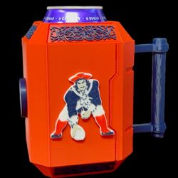 New England Patriots Can Holder 