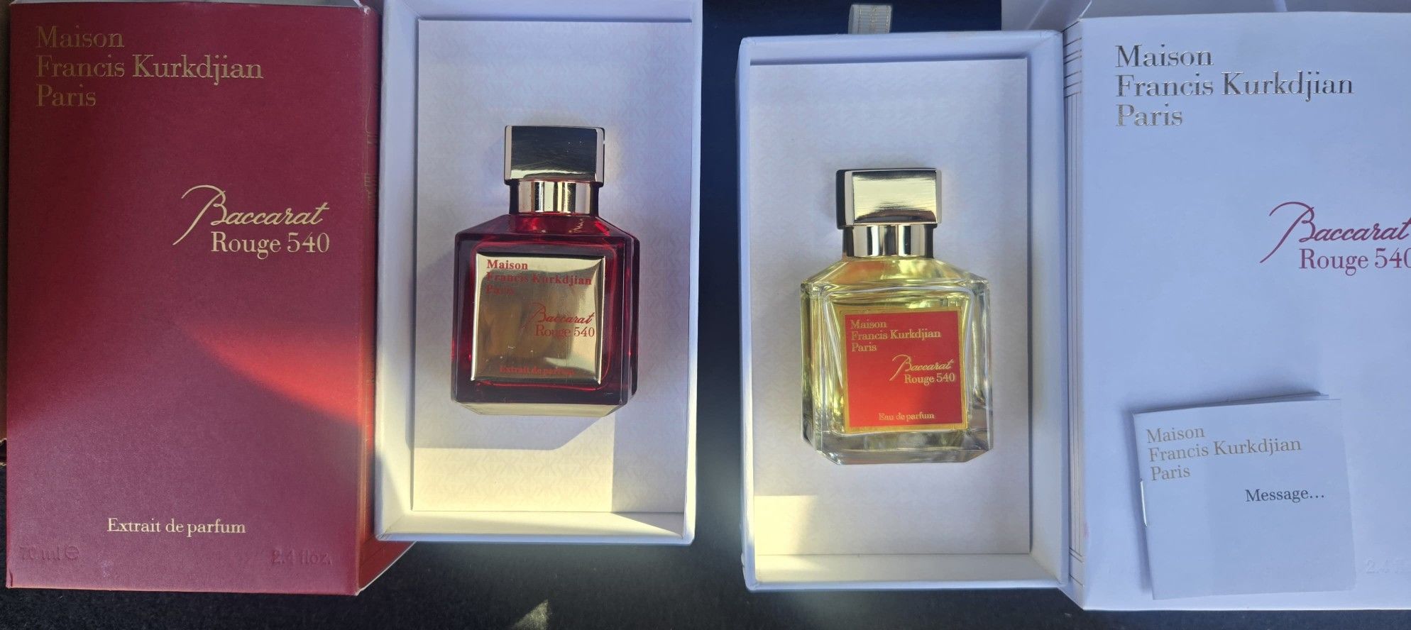 Baccarat 540 Rouge
