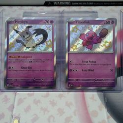 Pokemon Japanese Shining Treasures ( Mimikyu & Tinkatink )