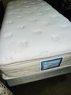 Twin size bed and frame
