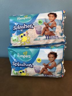 Pampers splashers