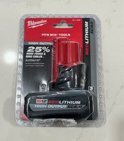 Milwaukee M12 - 5.0 High Output Battery