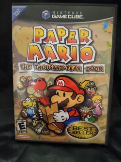 PAPER MARIO NINTENDO GAME CUBE
