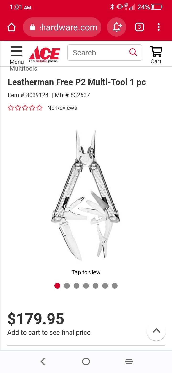 FreeP2 Pocket Multi Tool Knife