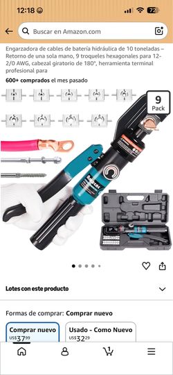 10-ton hydraulic crimping tool