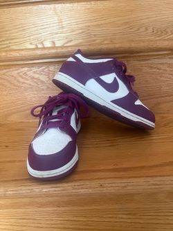 Nike Dunk Low Viotech Purple Sneakers, Size 2.5Y