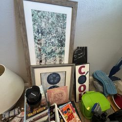 Miscellaneous house items for Garage sale 6/28