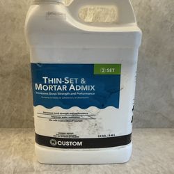 Thin-Set Mortar Admix 2.5 Gallon – Tile Installation