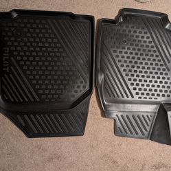 Honda Pilot car 4 piece mats 2008-2016
