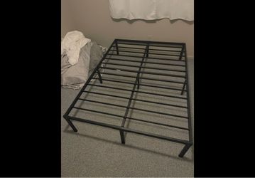 Bed frame and mattress