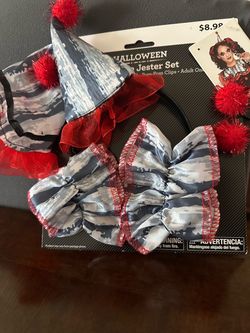 Halloween women clown accessories