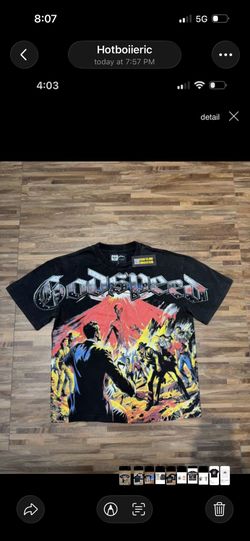 Godspeed Alien Volcano Invasion Shirt