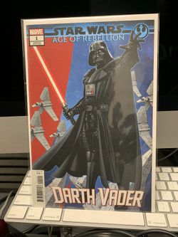 STAR WARS AGE OF REBELLION DARTH VADER #1 MCKONE PUZZLE PC VARIANT 