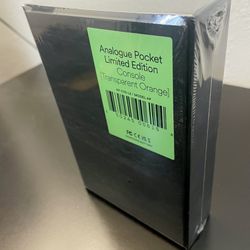 Analogue Pocket Limited Edition [ Transparent Orange ],