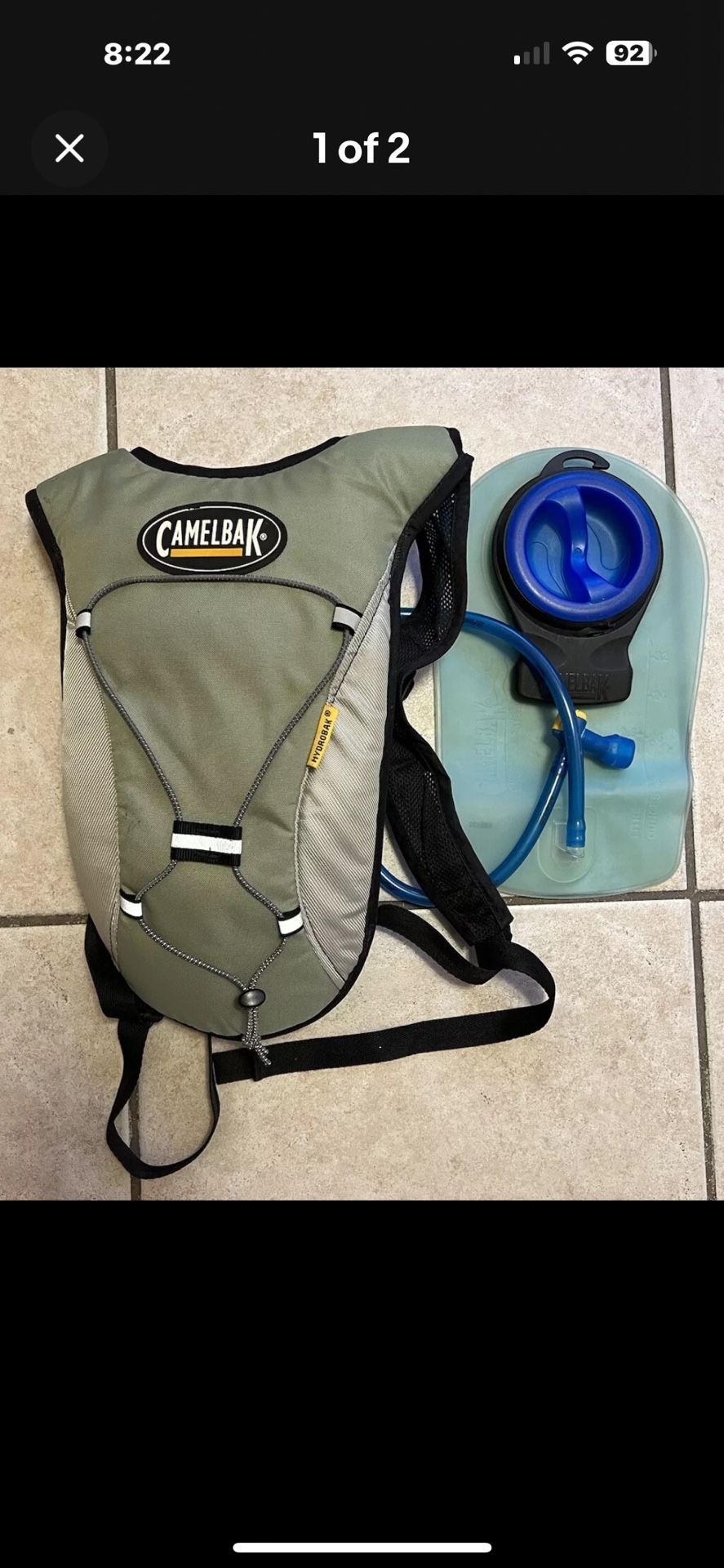 Camelbak Hydrobak backpack 50 oz 1.5 L bladder hiking cycling hydration pack