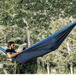 Double Hammock Camping Travel Outdoors NEW